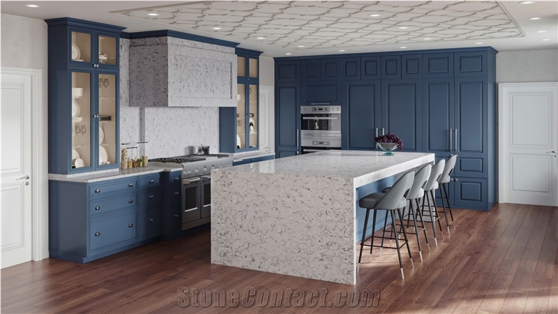 Artificial Stone Quartz Kitchen Countertops