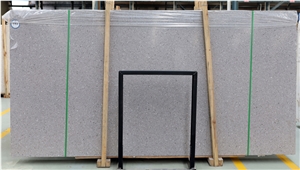 China HOT NEW Grey Inorgnic Terrazzo Big Slab Polish