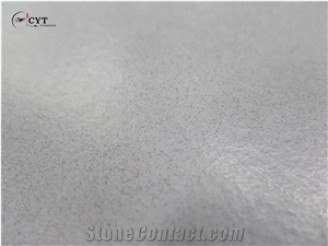 Special Surface 30Mm Pure Grey Quartz Stone Slabs