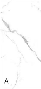 China Calacatta White Porcelain Slabs For Villa