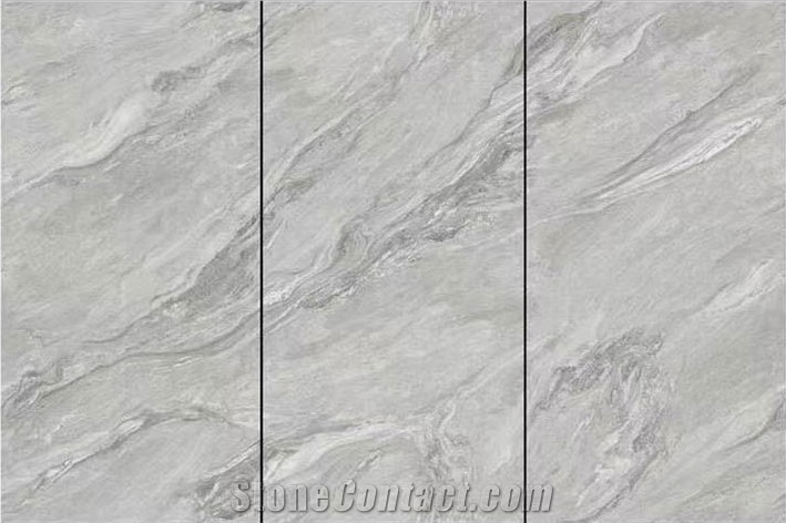 Chinese Grey Artificial Porcelain Slab For Floor