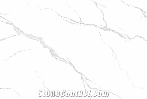 Top Sale CHINESE White Sintered Stone Slab For Villa Design