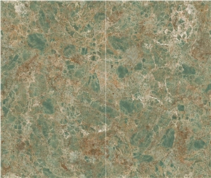 1600*2700MM GLOSS YAMAZON GEREEN PORCELAIN SLAB