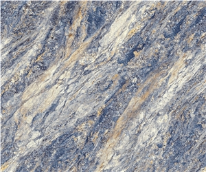 1600*2800MM GLOSSY BLUE WANAKA PORCELAIN SLAB