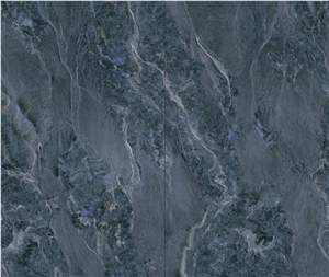 1600*3200MM GLOSSY BAYBAO BLUE PORCELAIN SLAB
