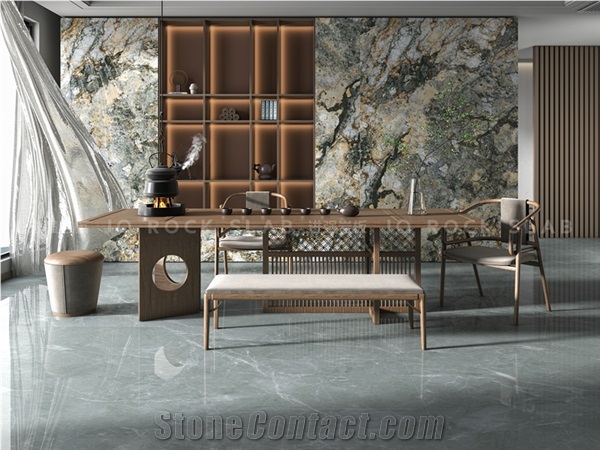 1600*3200MM  GLOSSY WINDHAM GREY  SINTERED STONE SLA B