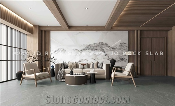 1600*3200MM  GLOSSY WINDHAM GREY  SINTERED STONE SLA B