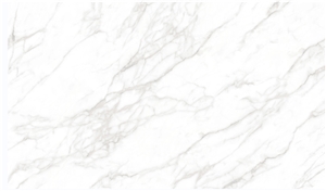 1600*3200MM SNOW WHITE POLISHED MATT PORCELAIN SLAB