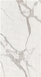 700*1300MM TEXTURE BRIGHT MOON WHITE PORCELAIN SLAB