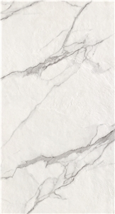 800*1400MM TEXTURE SURFACE ORIENTAL WHITE PORCELAIN SLAB