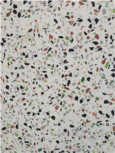 Light Terrazzo Tiles, Slabs,Artificail Stone