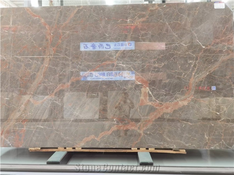 Baroque Gold Marble Slabs Tiles For Flooring And Wall