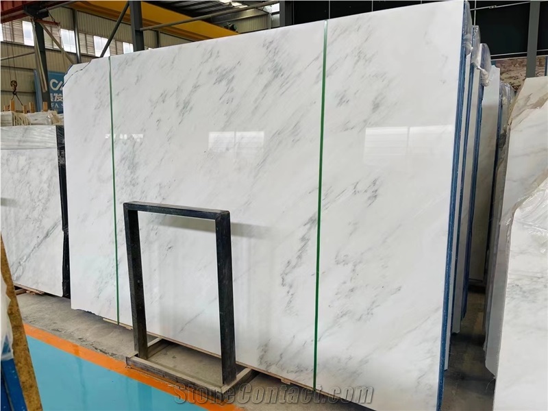 China Oriental White Marble Slabs For Wall Flooring Tiles