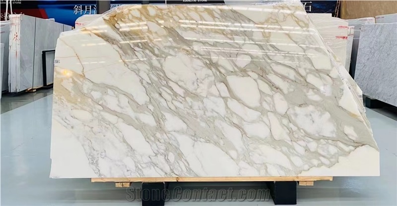 Italy Calacatta Gold Marble Slabs And Tiles