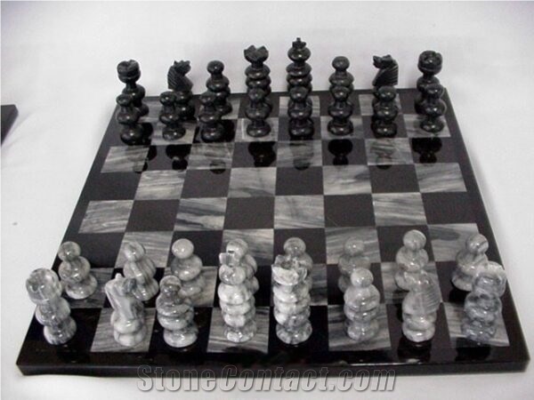 Marble And Onyx Chess Sets