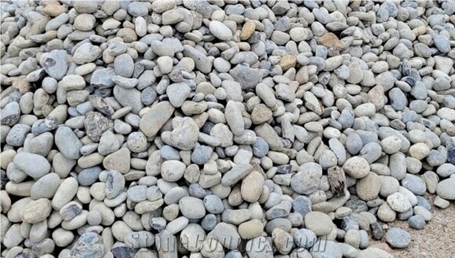 Monterrey Blue Tumbled Pebble Stone