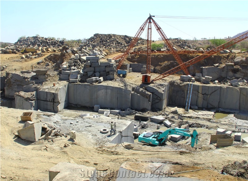 Chamrajnagar Black Granite Quarry