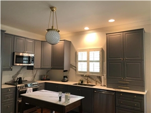 Large Format Porcelain Kitchen Countertop