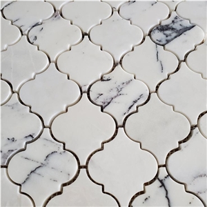 Arabesque Milas Lilac Lantern Mosaic Tiles