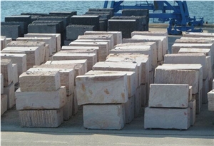 Salmon Tropical Granite Blocks
