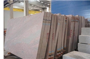 Salmon Tropical Granite Slabs