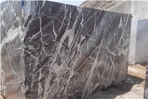 Red White Marble Blocks