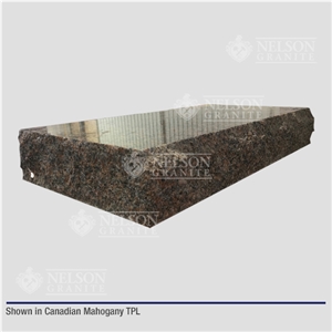 Canadian Mahogany Granite Markers