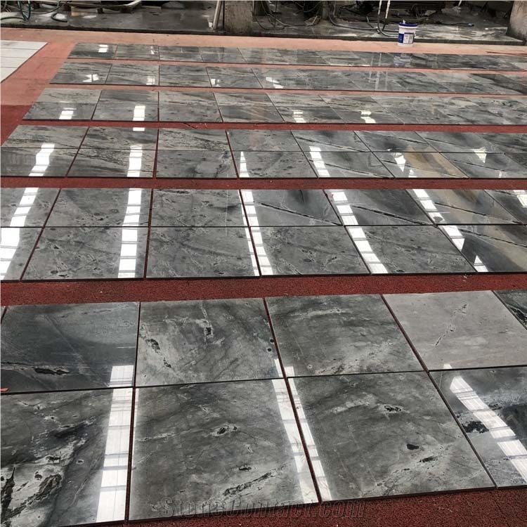 Decorative Natural Galaxy Gray Granite Floor Tiles