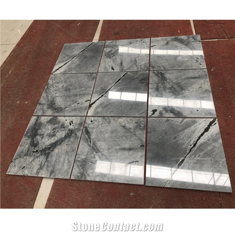 Decorative Natural Galaxy Gray Granite Floor Tiles