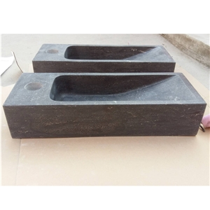 Lower Price Rectangular Blue Bluestone Wash Basin Sinks