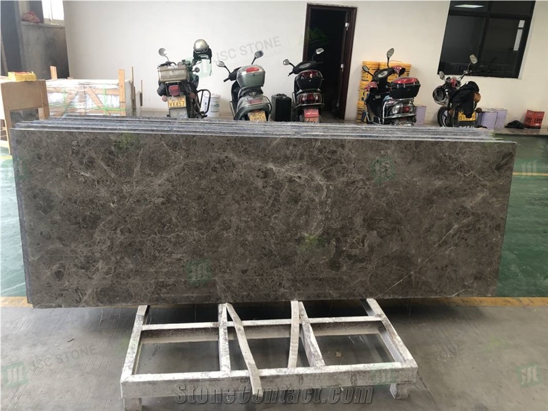 High Quality Sicily Gray Marble Slab For Hotel Decoration