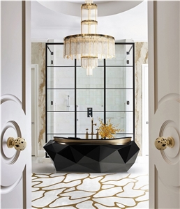 Marble Diamond Design Luxury Hotel And Villa Bathtub