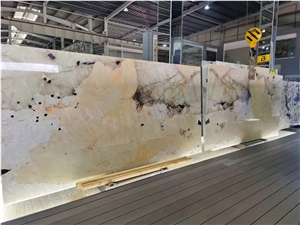 Patagonia Luxury Backlit Natural Quartzite Slabs And Tiles