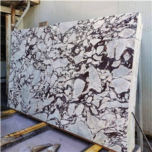Breccia Rosata- Calacatta Viola Marble Slabs