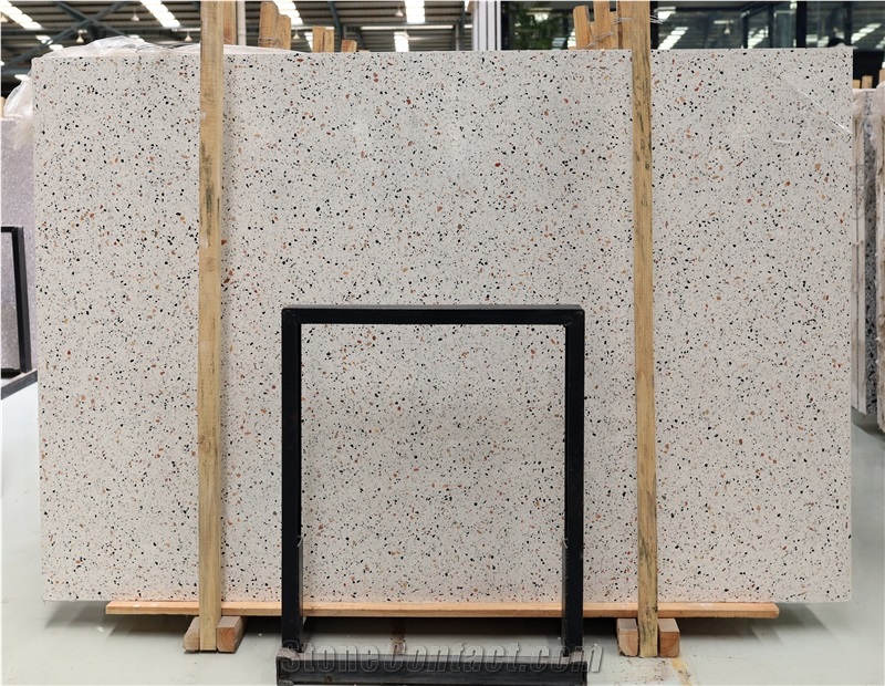 Artificial Cheap Price Inorganic Terrazzo Stone Tile