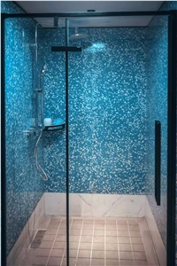 Artificial Stone Bathroom Floor Wall Cladding Terrazzo Tile