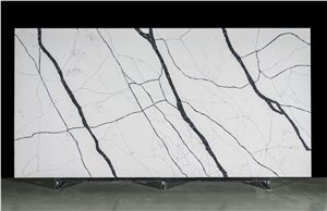 Big Slab Quartz Slab Stone Calacatta Man Made Stone