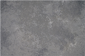 Engineered Quartz Stone Slab With Grey Gray Black Color