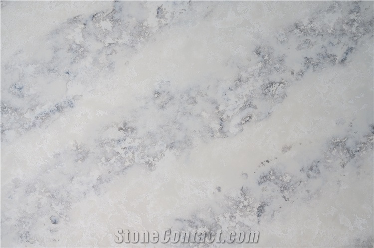Polished Surface Engineered Stone Slab For Wall