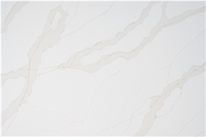 White Gray Grey Quartz Slab Stone For Home Hotel Project