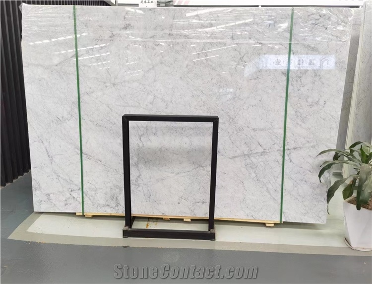 Polished  White Marble Natural Stone For Floor Wall