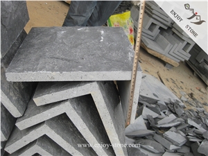 China Black Basalt/Mushroomed,Natural/Corner Stone