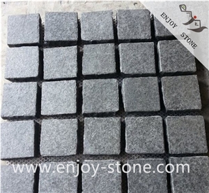 G684 Pearl Black,Flamed/Pavement/Pavers/Cubes/Cobblestone