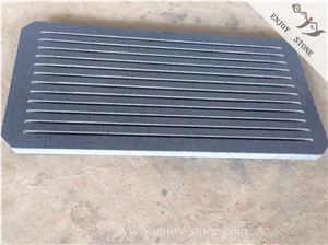 Grooved Lava Stone/Cooking Stone/Grilling Stone/Cookware