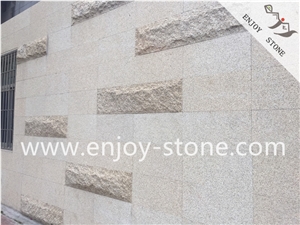 Split Wall/G682 Rustic Yellow/Mushroomed, Natural Surface