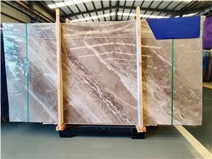 Turkey Dino Brown Marble Slabs