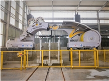 Multi Strand-Multi Wire Saw Granite Block Cutting Machine Thicknesses N6510/15