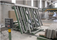 Slabs Loading Trolley With Suction Cups- Automatic Loader, Unloader For Slabs