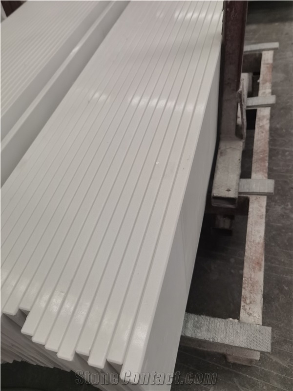 Pure White Artificial Marble Window Sill Sanded Cill
