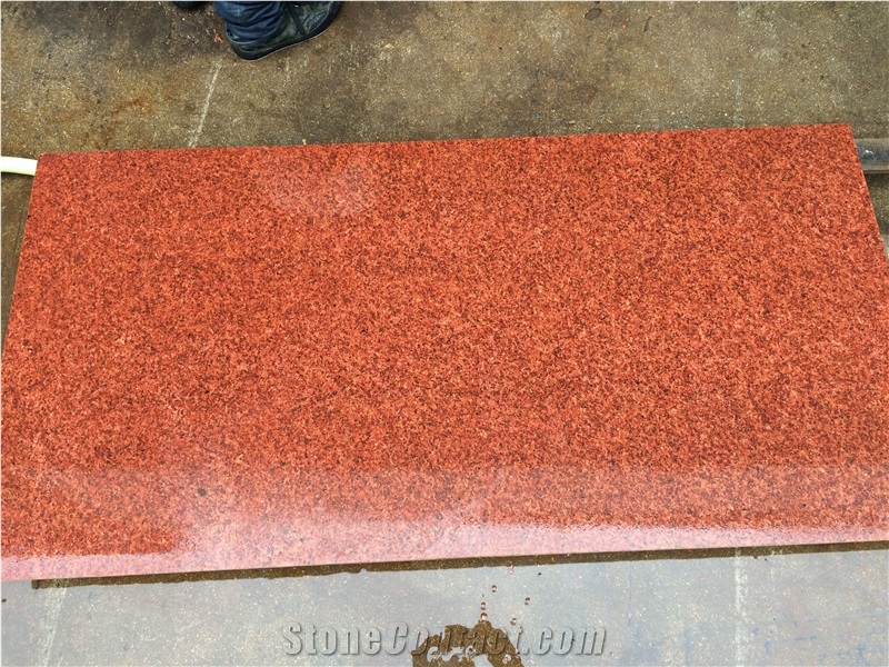 Dyed Red Granite Tiles & Slabs